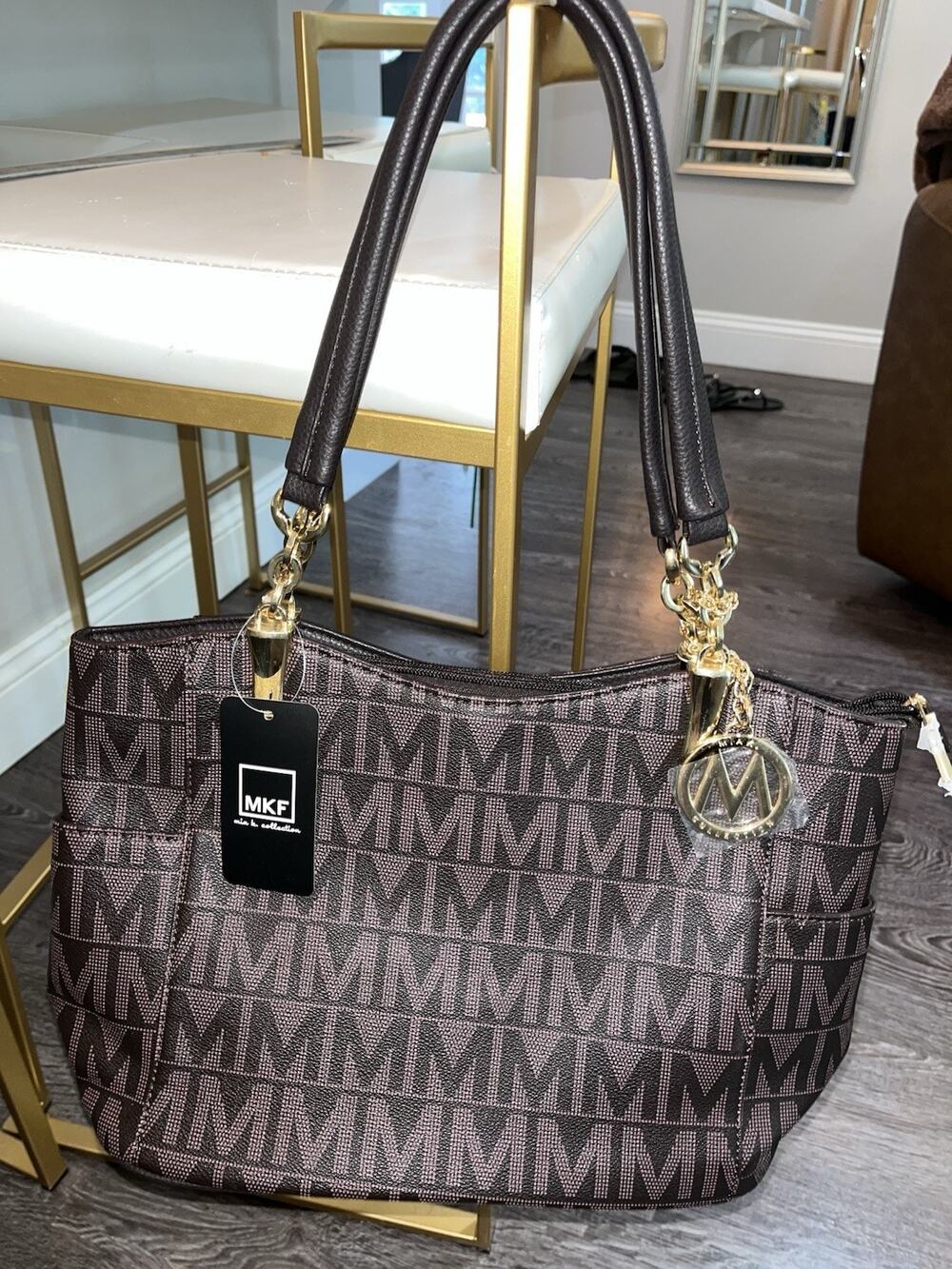 MKF Collection Braylee M Signature Tote by Mia K Brown NWT (C)
